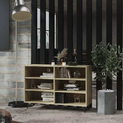 Dressoir 103,5x35x70 cm bewerkt hout sonoma eikenkleurig