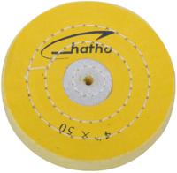 PROXXON Fabric polishing discs / hard 100x15