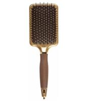 Olivia Garden Nylon Bristle Gold and Brown L Olivia Garden Nylon Bristle Gold and Brown L