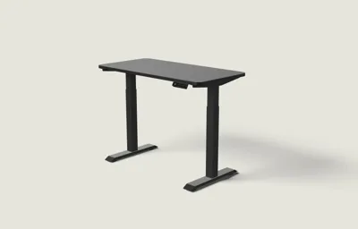 Desktronic HomeOne bureau Zwart / Zwart / 120x60 cm