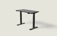 Desktronic HomeOne bureau Zwart / Zwart / 120x60 cm
