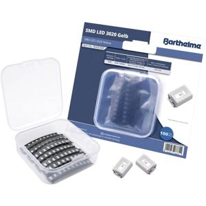 Barthelme SMD-LED-set 3020 Geel 150 mcd 120 ° 20 mA 2 V 100 stuk(s) Bulk