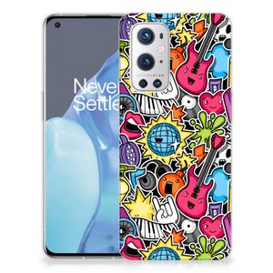 OnePlus 9 Pro Silicone Back Cover Punk Rock