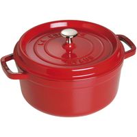 Staub Braadpan / Cocotte - Kersenrood - ø 24 cm / 3.8 liter - thumbnail