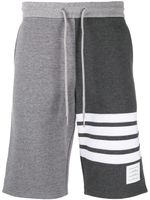 Thom Browne short de sport à 4 bandes signature - Gris - thumbnail