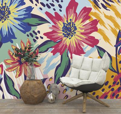 Van Gogh klassieke bloemen kunst fotobehang