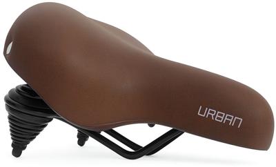 Edge Fietszadel urban - mat donkerbruin (werkplaatsverpakking)