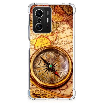 Xiaomi 11T | 11T Pro Telefoonhoesje met valbescherming Kompas Xiaomi 11T | 11T Pro Telefoonhoesje met valbescherming Kompas