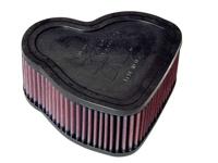 K&N vervangingsfilter Honda VTX1800 02-08 (HA-1802) HA1802 K&N vervangingsfilter Honda VTX1800 02-08 (HA-1802) HA1802
