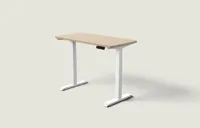 Desktronic HomeOne bureau Wit / Bamboe / 120x60 cm