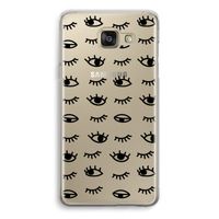 Eye pattern #2: Samsung Galaxy A5 (2016) Transparant Hoesje