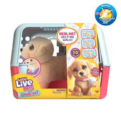 Little Live Pets Ouchies Puppy Cooper interactieve knuffel