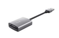 Trust Dalyx Fast Aluminium USB Cardreader Desktop accessoire Grijs Trust Dalyx Fast Aluminium USB Cardreader Desktop accessoire Grijs