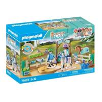 PLAYMOBIL 71637 Paarden van de Waterval Rijbaan, 67 onderdelen, vanaf 5 jaar