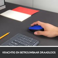 Logitech M171 Muis Draadloos, Radiografisch Optisch Blauw, Zwart 3 Toetsen 1000 dpi