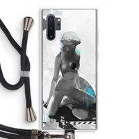 I will not feel a thing: Samsung Galaxy Note 10 Plus Transparant Hoesje met koord