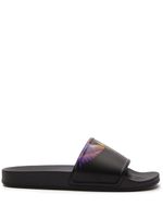 Marcelo Burlon County of Milan claquettes Icon Wings - Noir