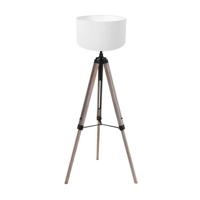 Steinhauer Tripod vloerlampTriek met witte kap - 4100ZW Steinhauer Tripod vloerlampTriek met witte kap - 4100ZW