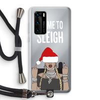 Came To Sleigh: Huawei P40 Transparant Hoesje met koord