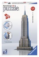 Ravensburger puzzel 216 stukjes 3D gebouwen midi empire state building - thumbnail