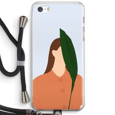 Leaf: iPhone 5 / 5S / SE Transparant Hoesje met koord