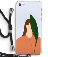 Leaf: iPhone 5 / 5S / SE Transparant Hoesje met koord