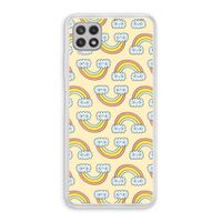 Regenboog: Samsung Galaxy A22 4G Transparant Hoesje