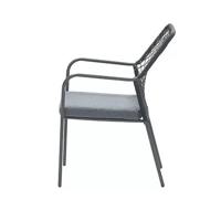 Dido Dining Tuinstoel Black - Garden impressions