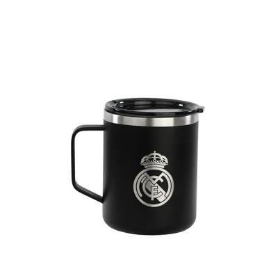 Thermische Beker met Deksel Real Madrid C.F. Marineblauw Roestvrij staal