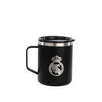 Thermische Beker met Deksel Real Madrid C.F. Marineblauw Roestvrij staal