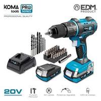 Enzo Koma tools accu boormachine | 20V | 2.0Ah - 6490100 Enzo Koma tools accu boormachine | 20V | 2.0Ah - 6490100