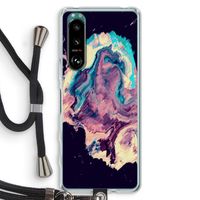 Cosmic Silence: Sony Xperia 5 III Transparant Hoesje met koord