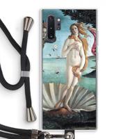 Birth Of Venus: Samsung Galaxy Note 10 Plus Transparant Hoesje met koord