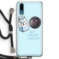 Best Friend Forever: Huawei P20 Transparant Hoesje met koord