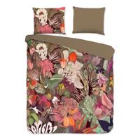 Dekbedovertrek Katoen - Lits-Jumeaux (240x220 cm) - Meerkleurig Katoen - Dessin: Bloemen - Good Morning - Dekbed-Discounter.nl