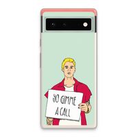 Gimme a call: Google Pixel 6 Transparant Hoesje