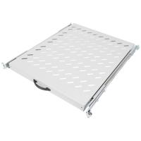 Digitus DN-19 TRAY-2-800 19 inch Apparaatbodem voor patchkast 1 HE Uittrekbaar Geschikt voor kastdiepte: 800 mm Grijs