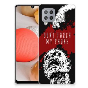 Samsung Galaxy A42 Silicone-hoesje Zombie Blood