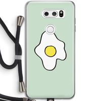 Spiegelei: LG V30 Transparant Hoesje met koord