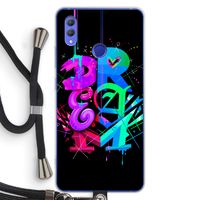 Dream: Honor Note 10 Transparant Hoesje met koord Dream: Honor Note 10 Transparant Hoesje met koord