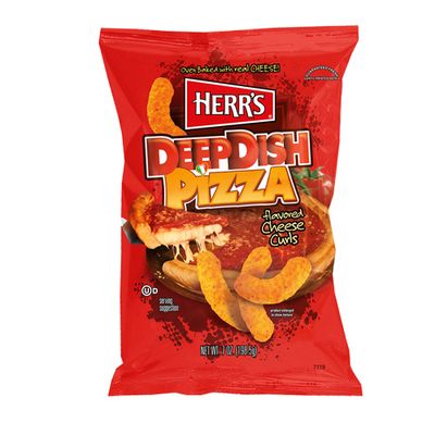 Herr&apos;s - Deep Dish Pizza Cheese Curls - 12x 199g