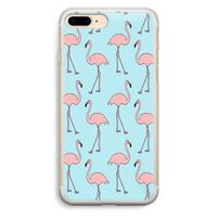 Anything Flamingoes: iPhone 7 Plus Transparant Hoesje