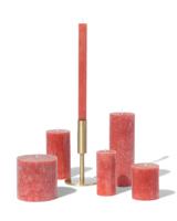 HEMA Rustieke kaarsen lichtbruin (lichtbruin)