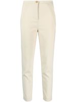 Patrizia Pepe pantalon slim à taille mi-haute - Marron