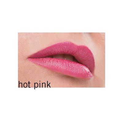 Natural lipstick hot pink