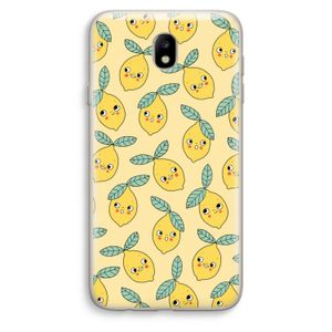 Citroenen: Samsung Galaxy J7 (2017) Transparant Hoesje
