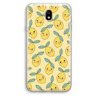 Citroenen: Samsung Galaxy J7 (2017) Transparant Hoesje