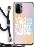 The prettiest: Xiaomi Redmi Note 10 Pro Transparant Hoesje met koord