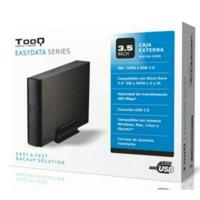 Externe Doos TooQ TQE-3520B HD 3.5" IDE / SATA III USB 2.0 Zwart 3,5"