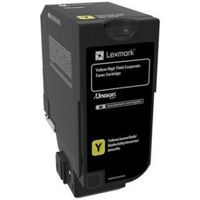 Lexmark 84C2HYE Cartridge 16000pagina's Geel toners & lasercartridge
